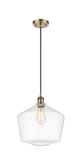 Ballston LED Mini Pendant in Antique Brass (405|516-1P-AB-G652-12-LED)