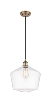 Ballston LED Mini Pendant in Brushed Brass (405|516-1P-BB-G652-12-LED)