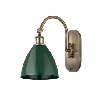 Ballston One Light Wall Sconce in Antique Brass (405|518-1W-AB-MBD-75-GR)