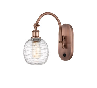 Ballston LED Wall Sconce in Antique Copper (405|518-1W-AC-G1013-LED)