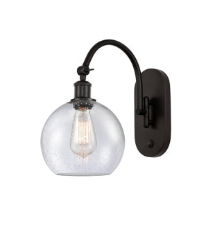 Ballston One Light Wall Sconce in Oil Rubbed Bronze (405|518-1W-OB-G124-8)