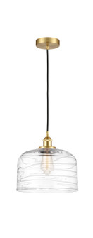 Edison LED Mini Pendant in Satin Gold (405|616-1PH-SG-G713-L-LED)