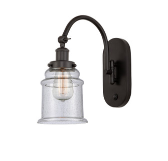 Franklin Restoration LED Wall Sconce in Oil Rubbed Bronze (405|918-1W-OB-G184-LED)
