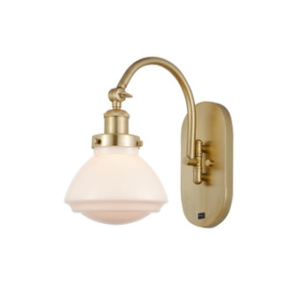 Franklin Restoration One Light Wall Sconce in Satin Gold (405|918-1W-SG-G321)