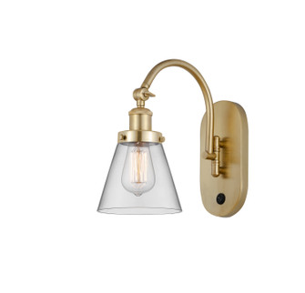 Franklin Restoration One Light Wall Sconce in Satin Gold (405|918-1W-SG-G62)
