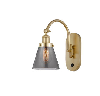 Franklin Restoration LED Wall Sconce in Satin Gold (405|918-1W-SG-G63-LED)