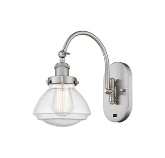 Franklin Restoration LED Wall Sconce in Brushed Satin Nickel (405|918-1W-SN-G322-LED)