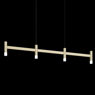 Systema Staccato LED Linear Pendant in Brass Finish (69|1784.14)