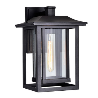 Winfield One Light Outdoor Wall Lantern in Black (401|0414W10-1-101)