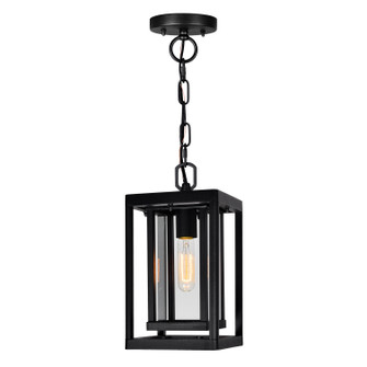 Mulvane One Light Outdoor Hanging Pendant in Black (401|0415P7-1-101)
