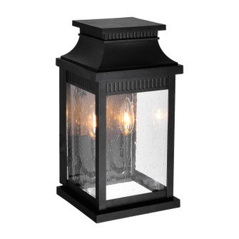 Milford Two Light Outdoor Wall Lantern in Black (401|0418W7S-2)