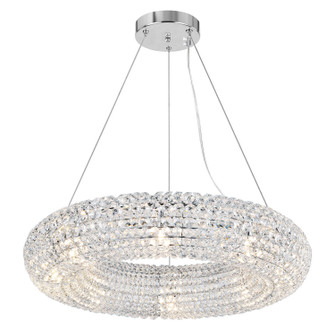 Veronique Eight Light Chandelier in Chrome (401|1057P24-8-601)