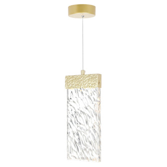 Carolina LED Mini Pendant in Gold Leaf (401|1090P5-1-620-A)