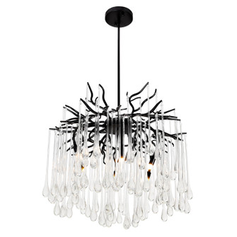 Anita Six Light Chandelier in Black (401|1094P26-6-101)