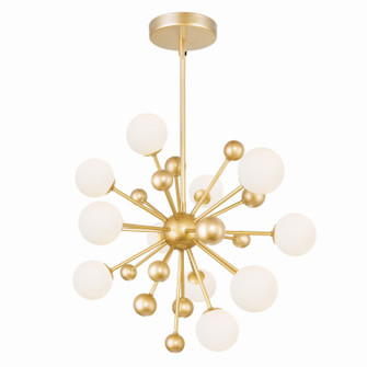 Element LED Chandelier in Sun Gold (401|1125P24-11-268)