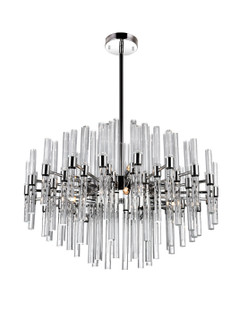 Miroir Ten Light Chandelier in Polished Nickel (401|1137P26-10-613)