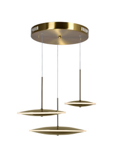 Ovni LED Pendant in Brass (401|1204P22-3-625-A)