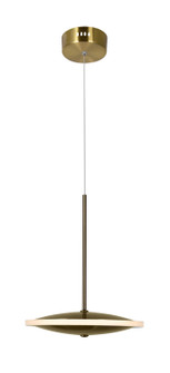 Ovni LED Mini Pendant in Brass (401|1204P8-1-625-A)