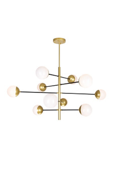 Compass LED Chandelier in Medallion Gold (401|1226P38-10-169)