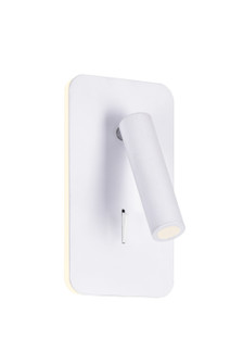 Private I LED Wall Sconce in Matte White (401|1243W6-103)
