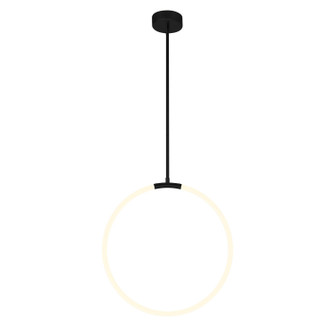 Hoops LED Chandelier in Black (401|1273P24-1-101)