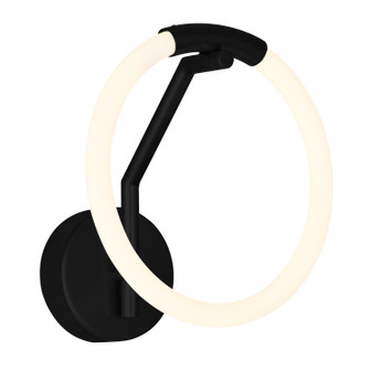 Hoops LED Wall Sconce in Black (401|1273W10-1-101)
