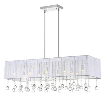 Water Drop 14 Light Chandelier in Chrome (401|5005P40C(W-C))