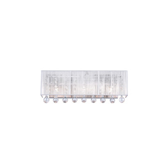 Water Drop Three Light Vanity in Chrome (401|5005W18C-RC (W))