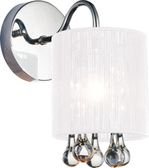 Water Drop One Light Bathroom Sconce in Chrome (401|5006W5C-1 (W))