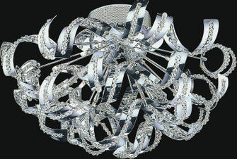 Swivel 13 Light Flush Mount in Chrome (401|5067C22C)