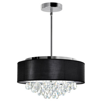 Dash Four Light Chandelier in Chrome (401|5443P18C (Black))