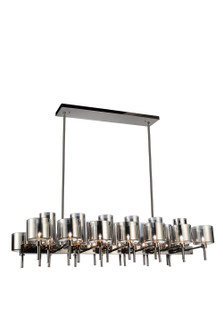 Montoya 26 Light Chandelier in Pearl Black (401|5526P46-26-612)