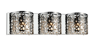Bubbles Three Light Vanity in Stainless Steel (401|5536W25ST-R-3)