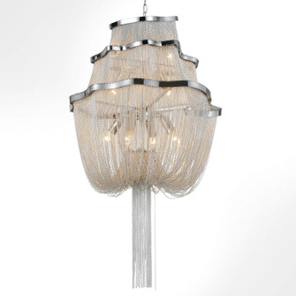 Secca Nine Light Chandelier in Chrome (401|5654P20C)