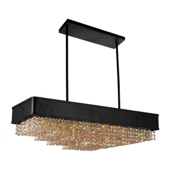 Medina Ten Light Chandelier in Black (401|5687P32-20-101)