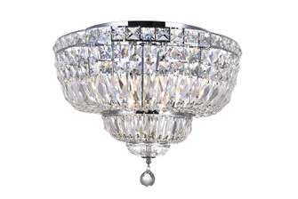 Stefania Eight Light Flush Mount in Chrome (401|8003C20C)