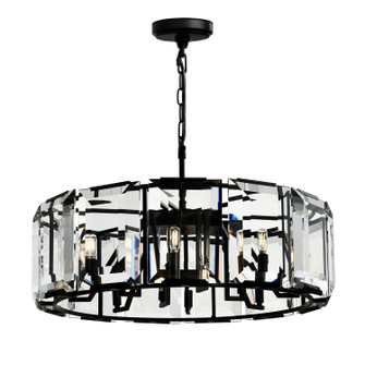 Jacquet 12 Light Chandelier in Black (401|9860P31-12-101)