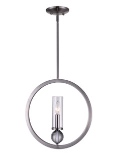 Elton One Light Pendant in Satin Nickel (401|9951P15-1-606)