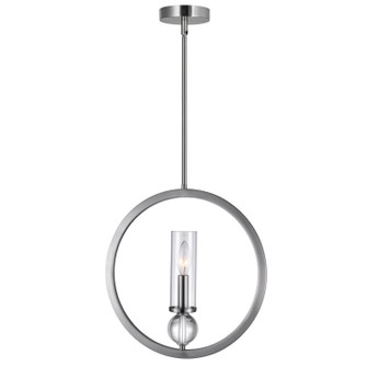 Elton One Light Pendant in Satin Nickel (401|9951P15-1-606)