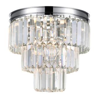 Weiss Eight Light Flush Mount in Chrome (401|9969C12-8-601)