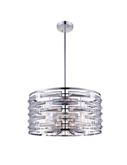 Petia Six Light Chandelier in Chrome (401|9975P20-6-601)