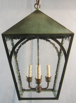 Arlington Four Light Pendant in Verdi Green (265|AR30623VGSS)