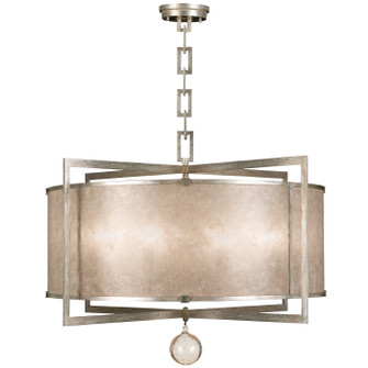 Singapore Moderne Eight Light Pendant in Silver (48|591540-2ST)