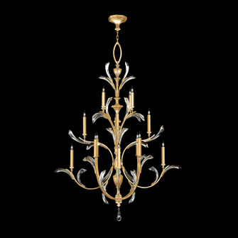 Beveled Arcs 16 Light Chandelier in Gold Leaf (48|702040-SF3)