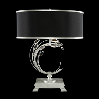 Crystal Laurel One Light Table Lamp in Silver Leaf (48|758610-SF42)