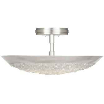 Arctic Halo Three Light Semi-Flush Mount in Silver (48|880040ST)