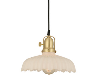 Bethany One Light Pendant in Natural Brass (381|H-99811-C-26-OP)
