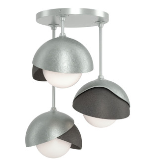 Brooklyn Three Light Semi-Flush Mount in Vintage Platinum (39|121374-SKT-82-20-GG0711)