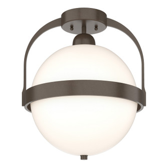 Atlas One Light Semi-Flush Mount in Bronze (39|121380-SKT-05-GG0720)
