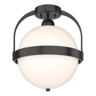 Atlas One Light Semi-Flush Mount in Oil Rubbed Bronze (39|121380-SKT-14-GG0720)